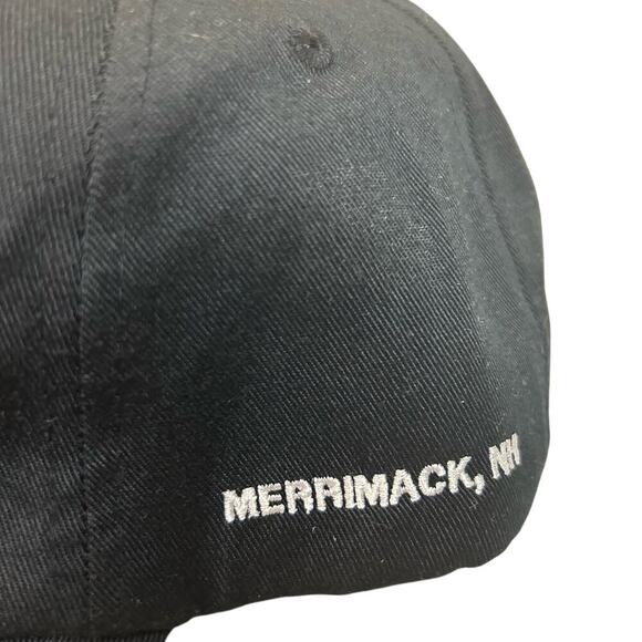 Baseball Cap/Hat Merrimack New Hampshire - Eagle A's Black Hat Cap - Adjustable - Picture 4 of 8